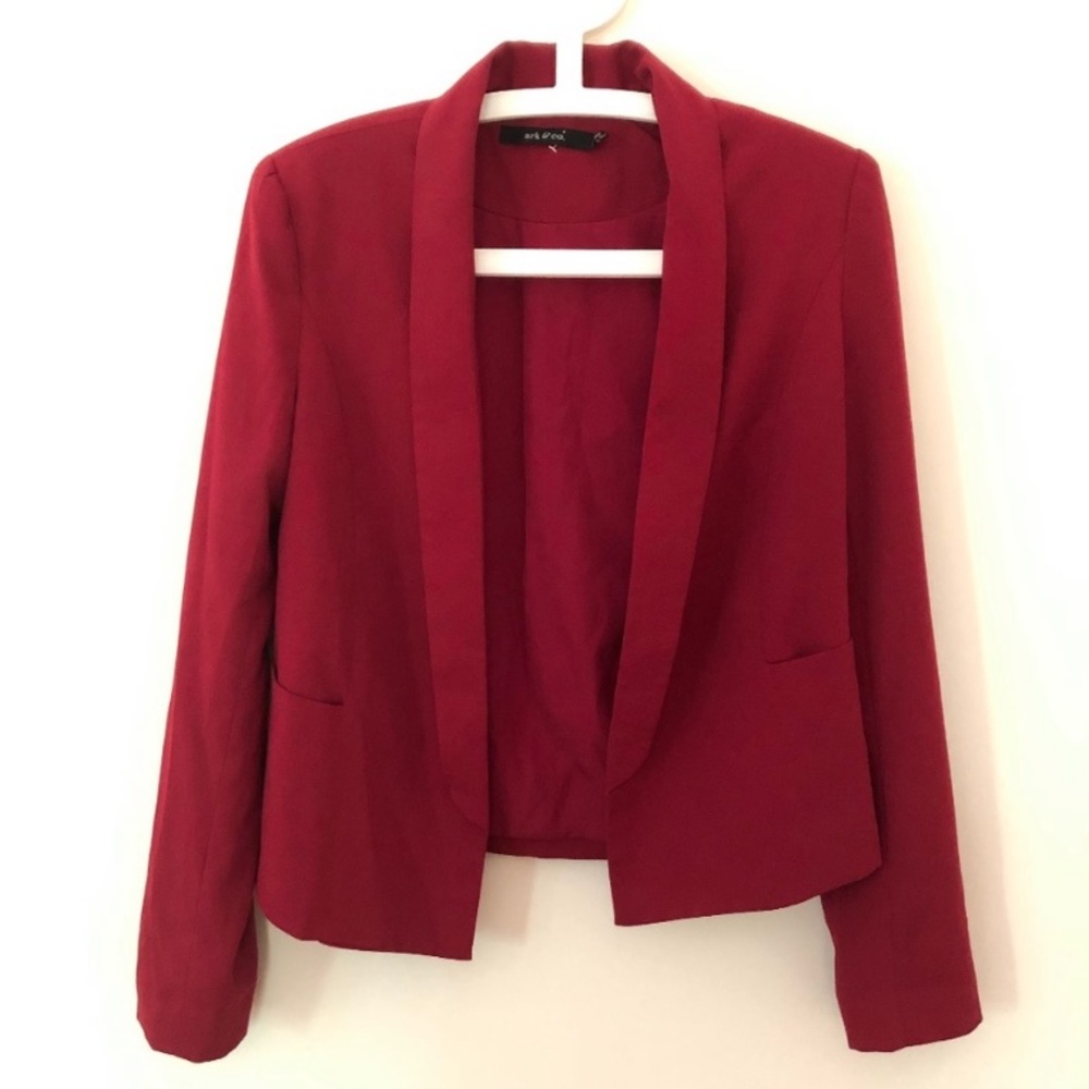 Ark & Co Red Blazer